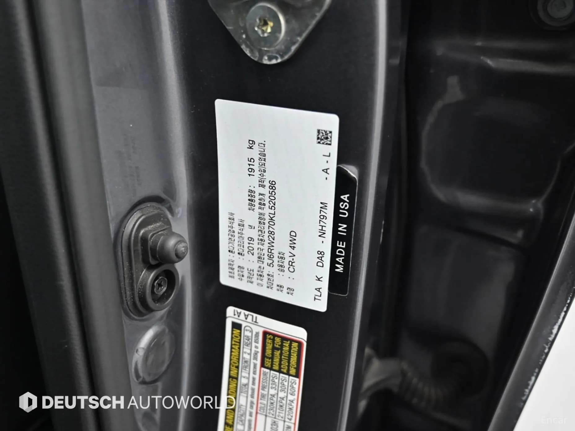 CR-V 5th generation