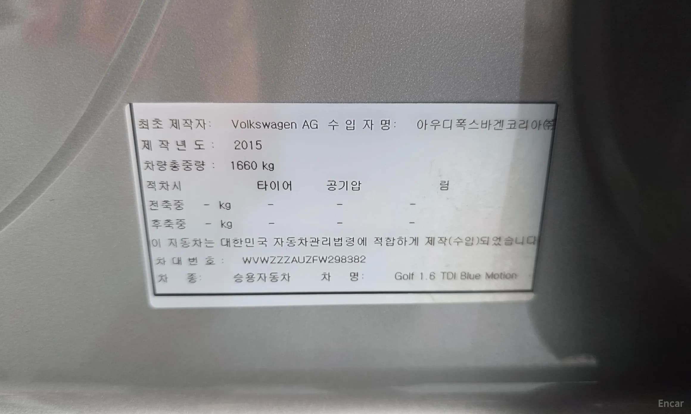 Golf 7th Generation