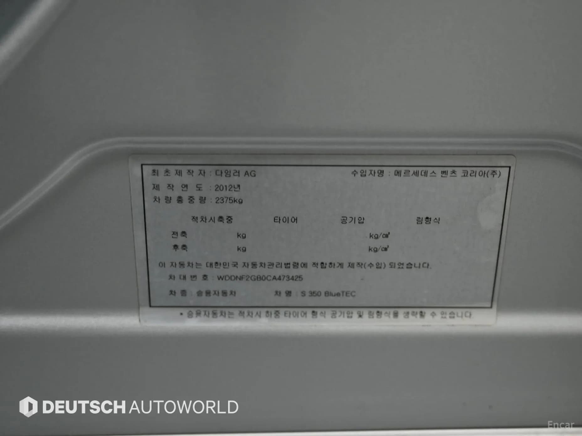S-Class W221