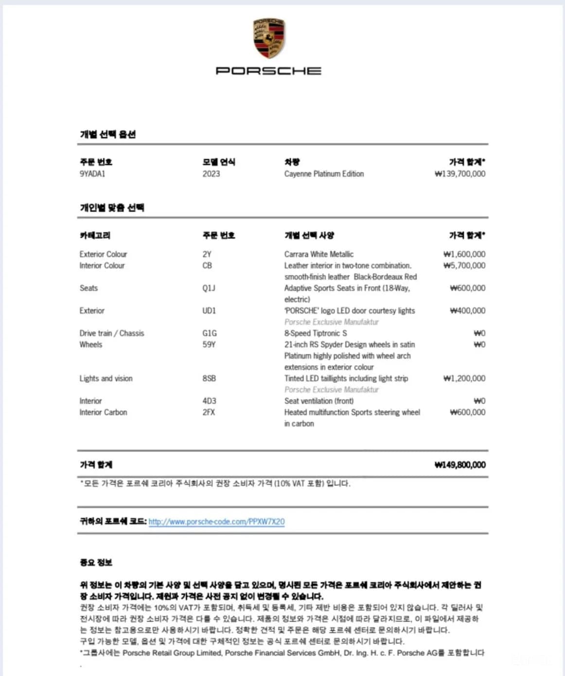 Cayenne (PO536)
