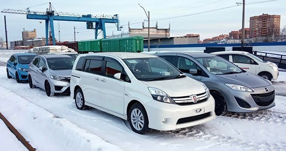 Автоаукционы Японии – выгрузка 6-и авто 6 марта 2019 г