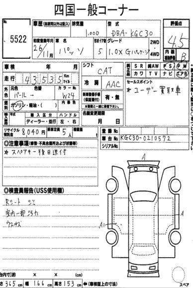 Аукционный лист