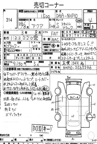 Аукционный лист