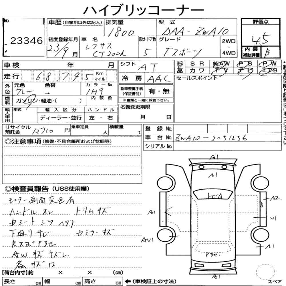Аукционный лист