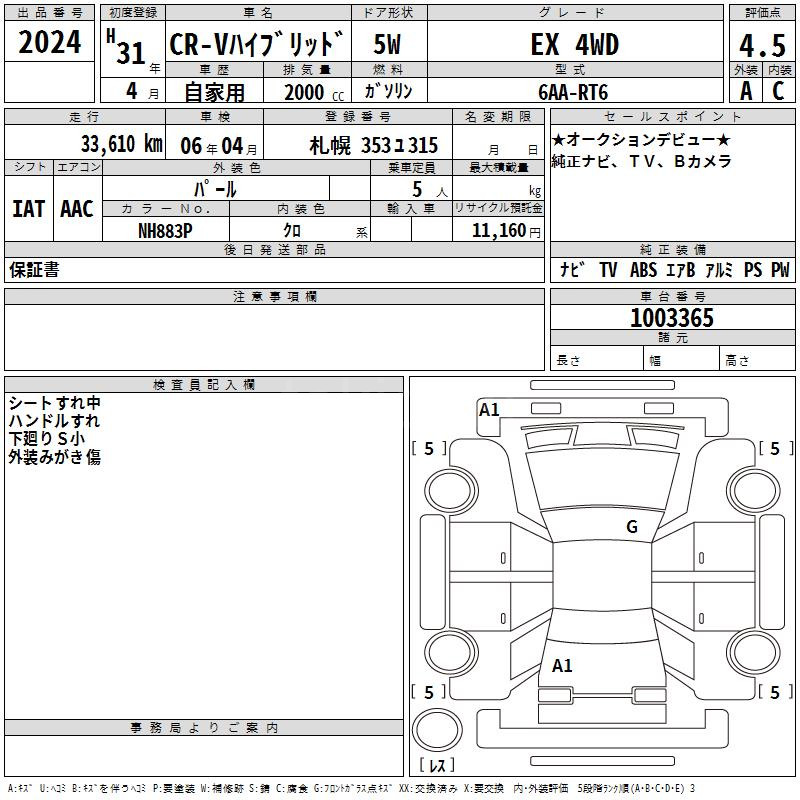 Аукционный лист