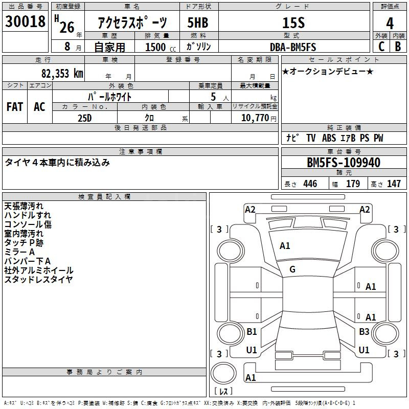 Аукционный лист