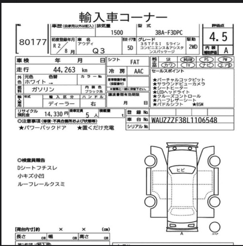 Аукционный лист