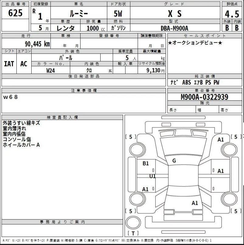 Аукционный лист