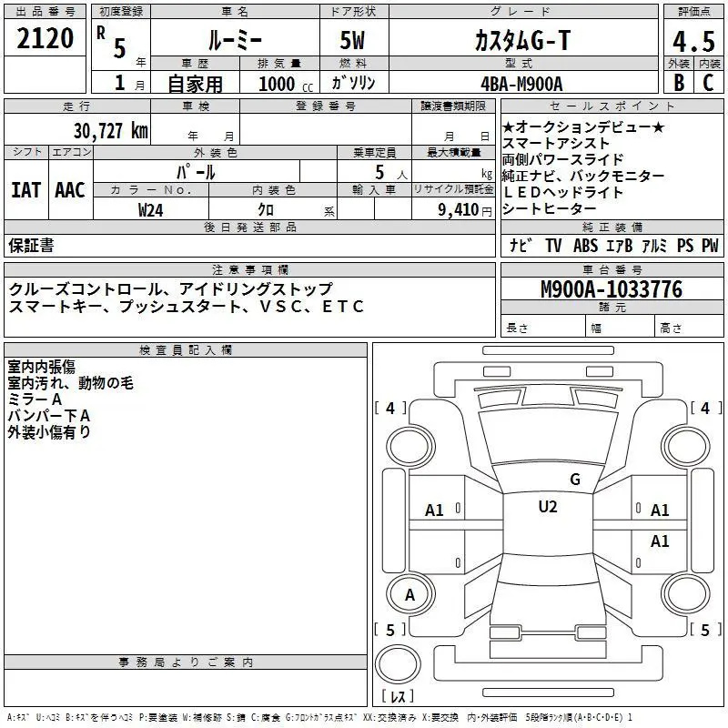 Аукционный лист