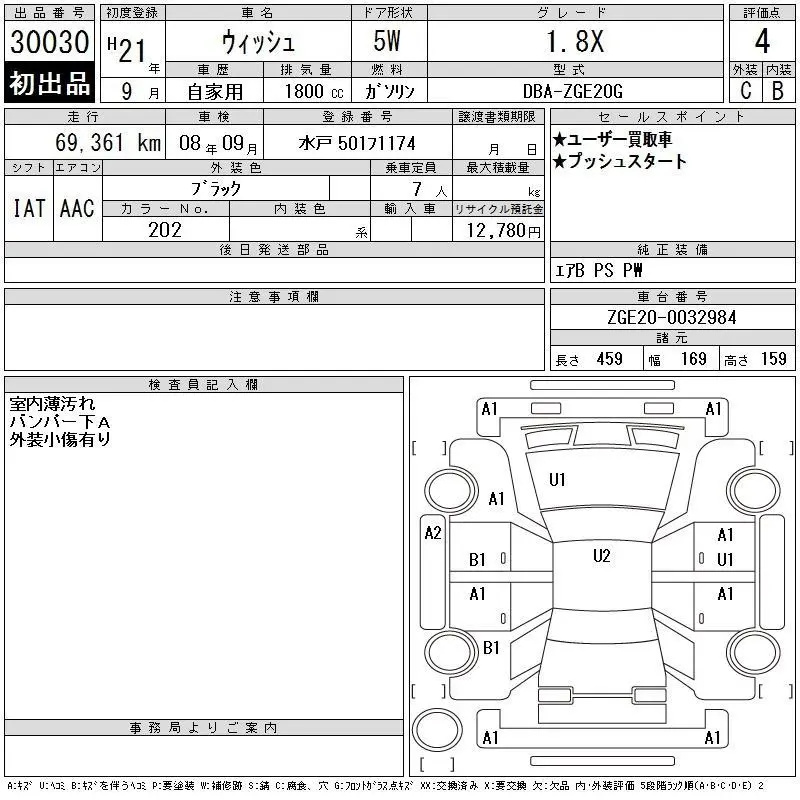 Аукционный лист