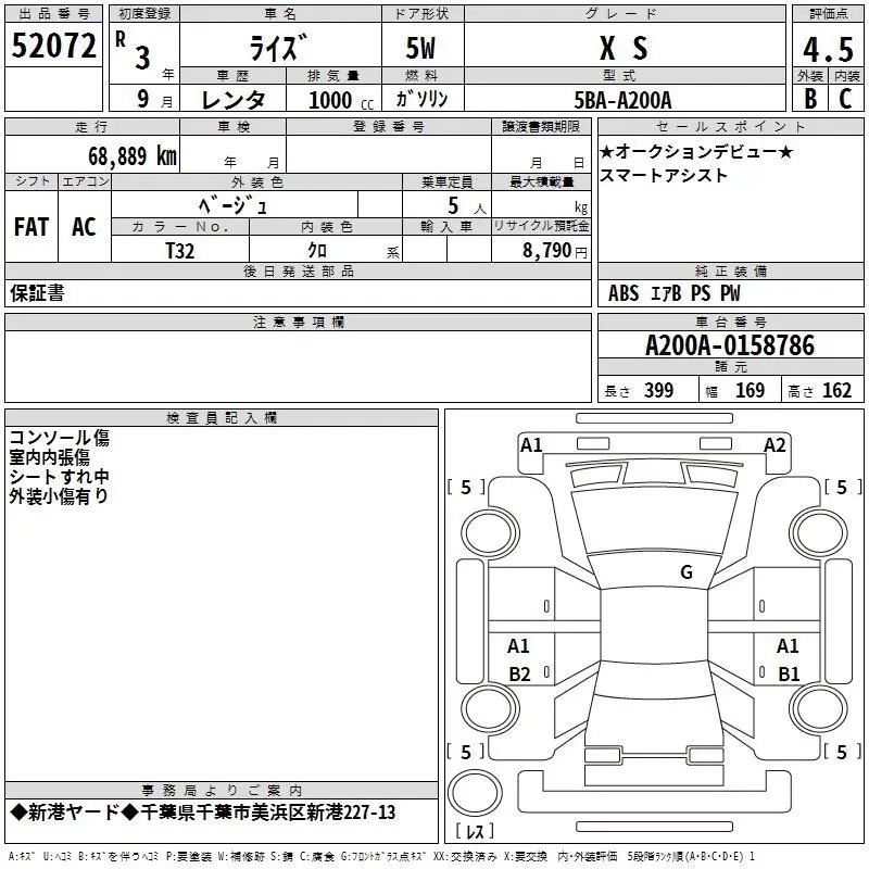Аукционный лист