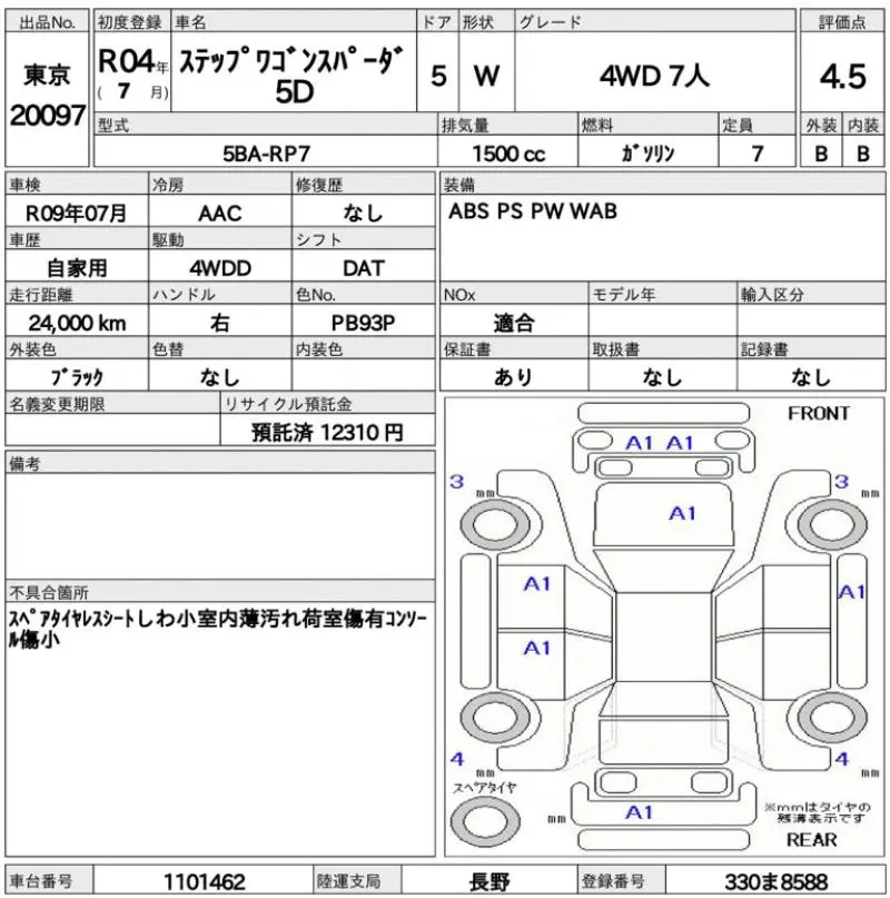 Аукционный лист