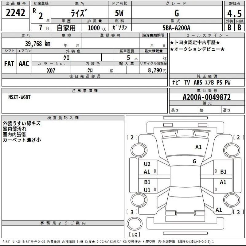 Аукционный лист