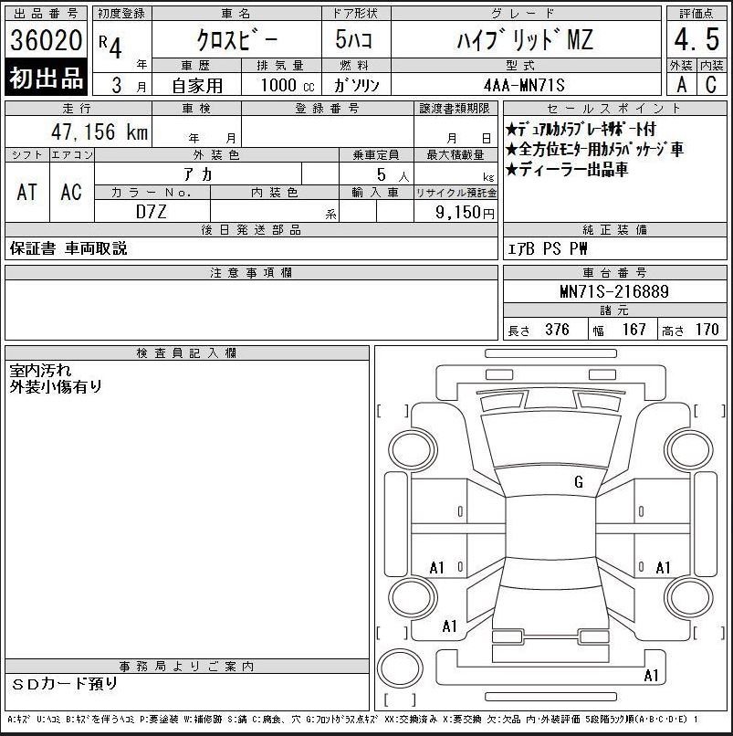 Аукционный лист