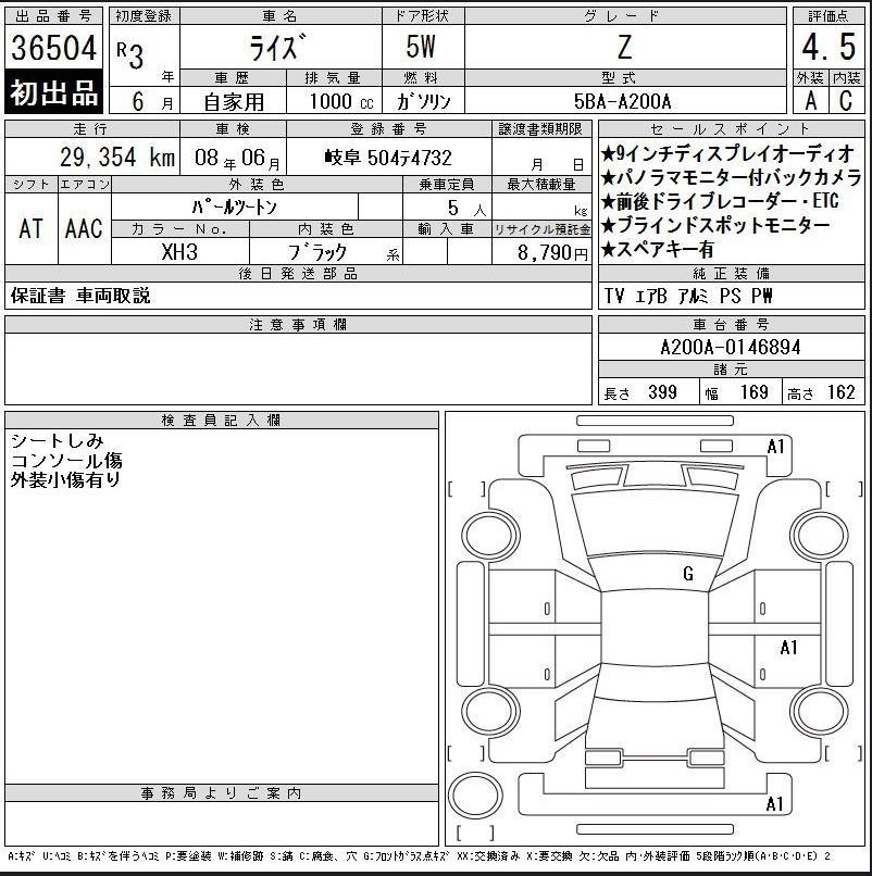 Аукционный лист