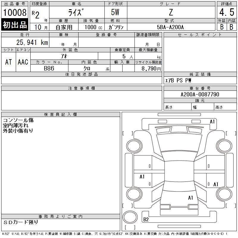 Аукционный лист