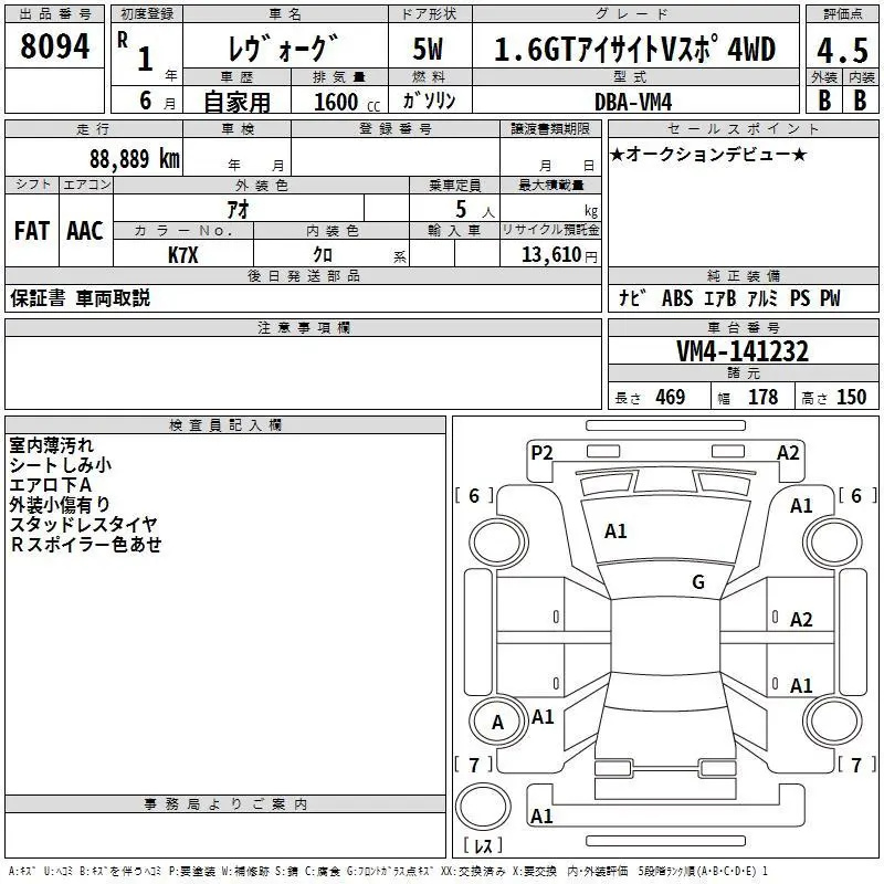 Аукционный лист