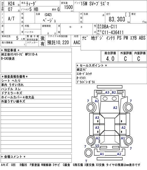 Аукционный лист
