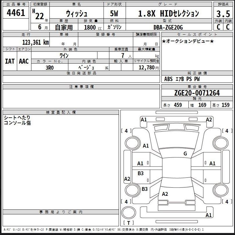 Аукционный лист