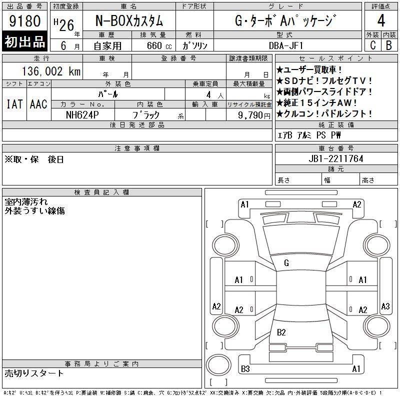 Аукционный лист
