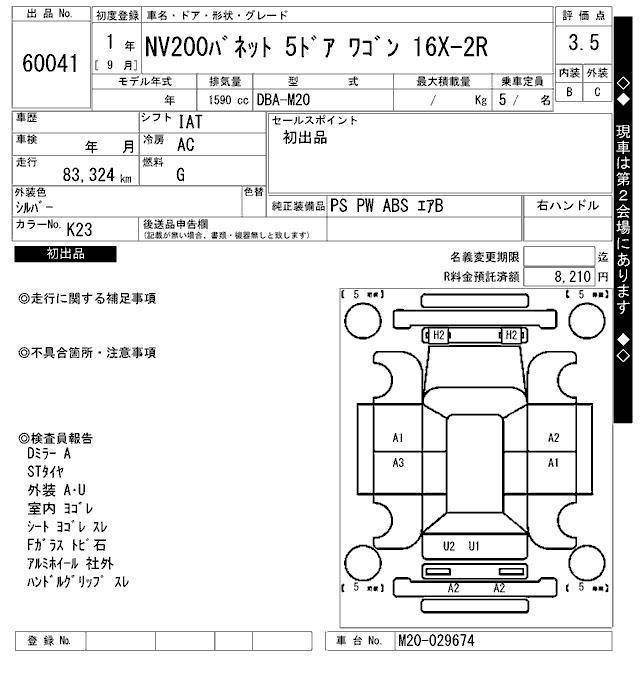 Аукционный лист