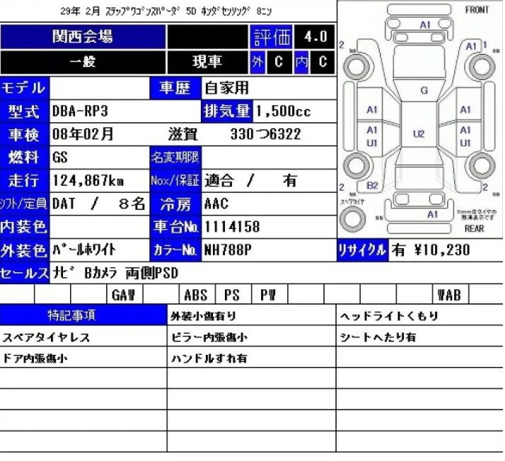 Аукционный лист