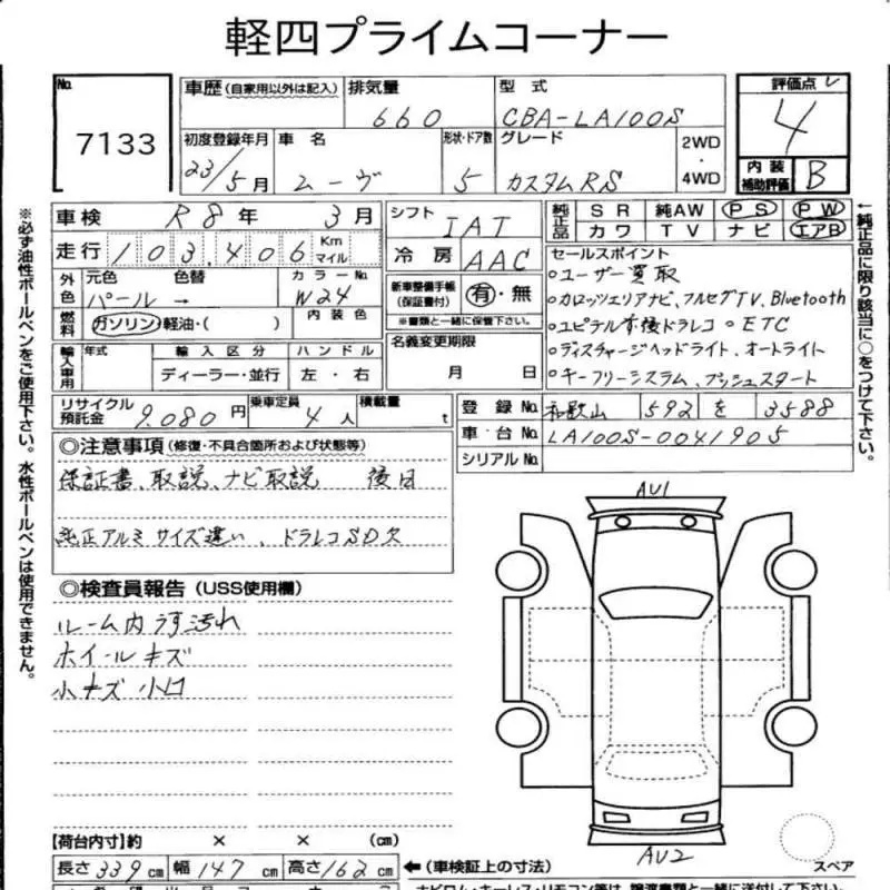 Аукционный лист