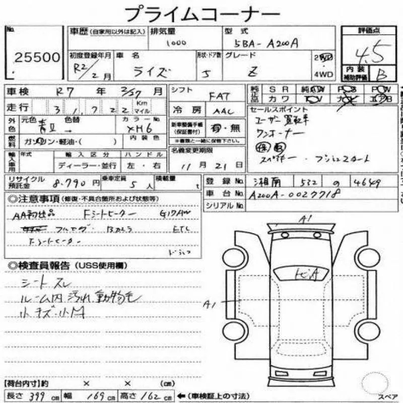 Аукционный лист