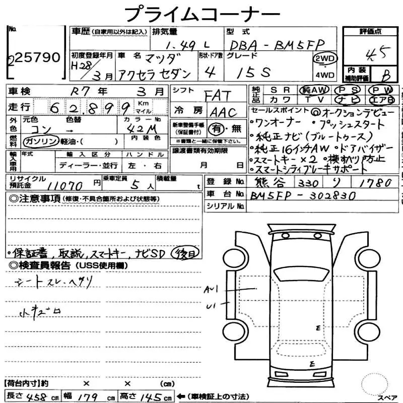 Аукционный лист