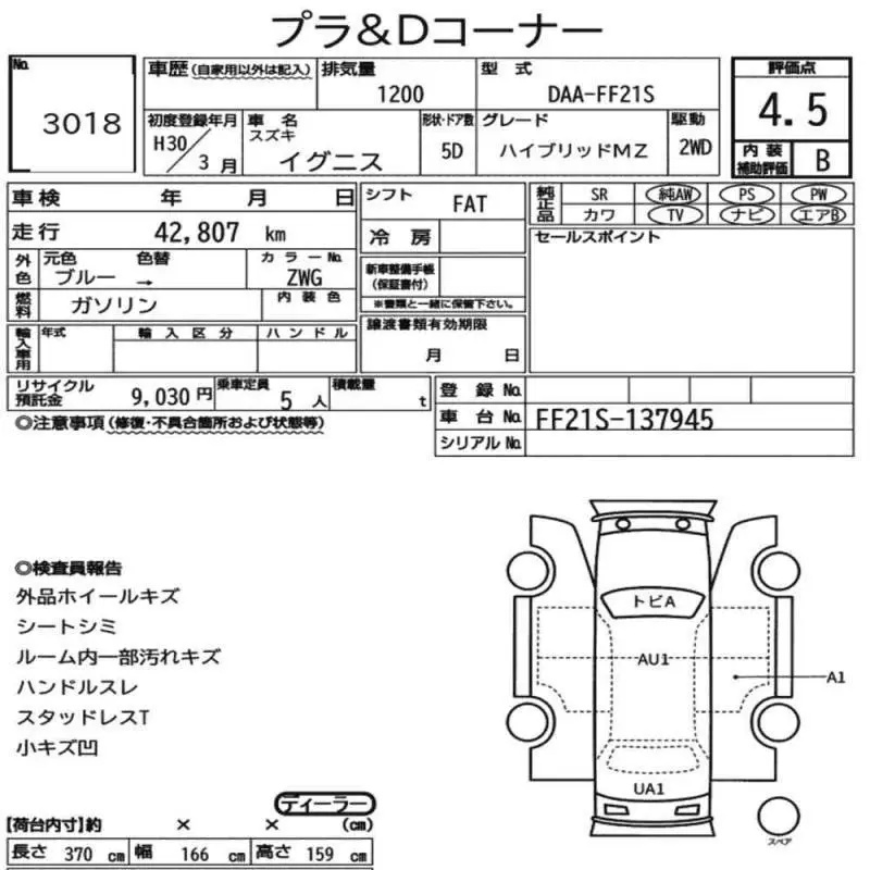 Аукционный лист