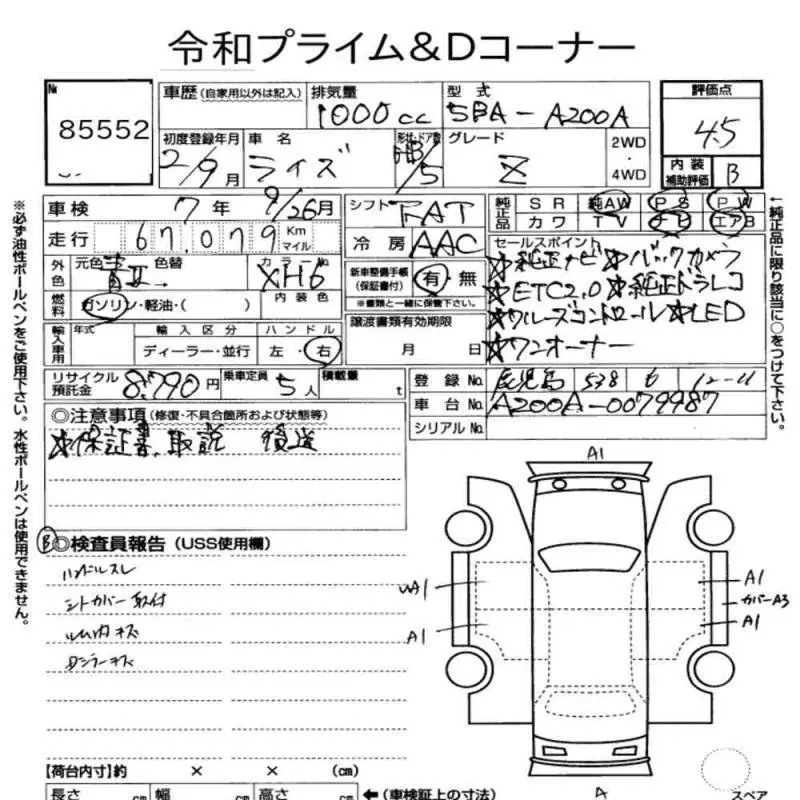 Аукционный лист