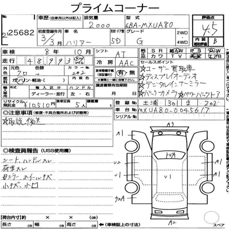 Аукционный лист