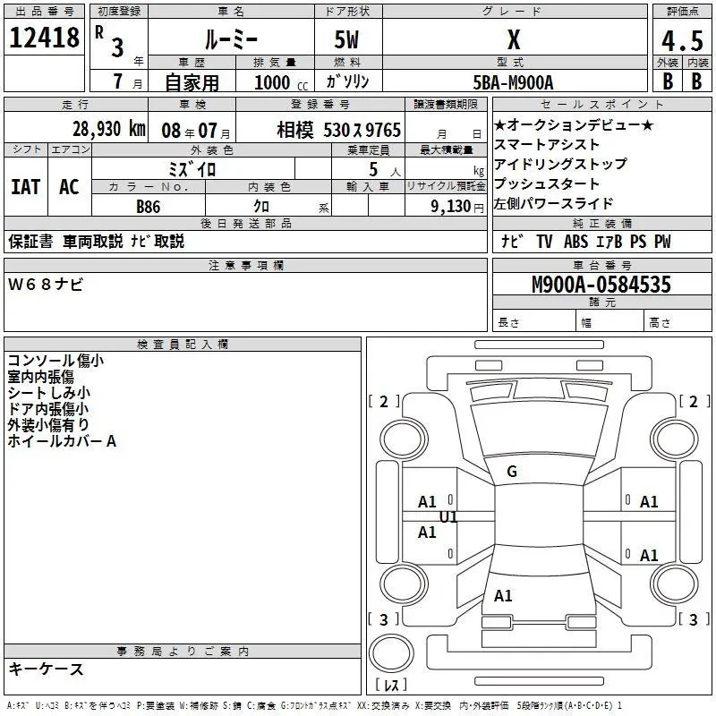 Аукционный лист