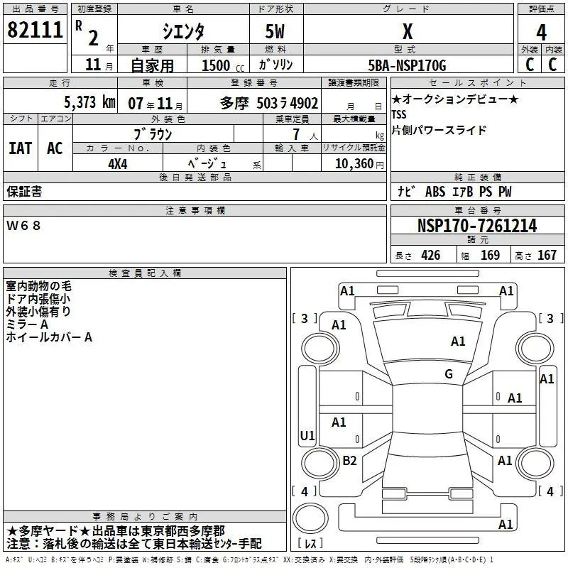 Аукционный лист