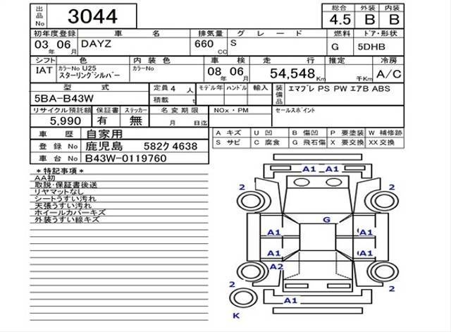 Аукционный лист