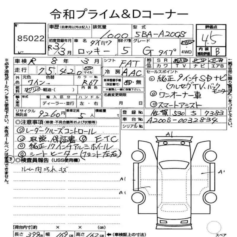 Аукционный лист