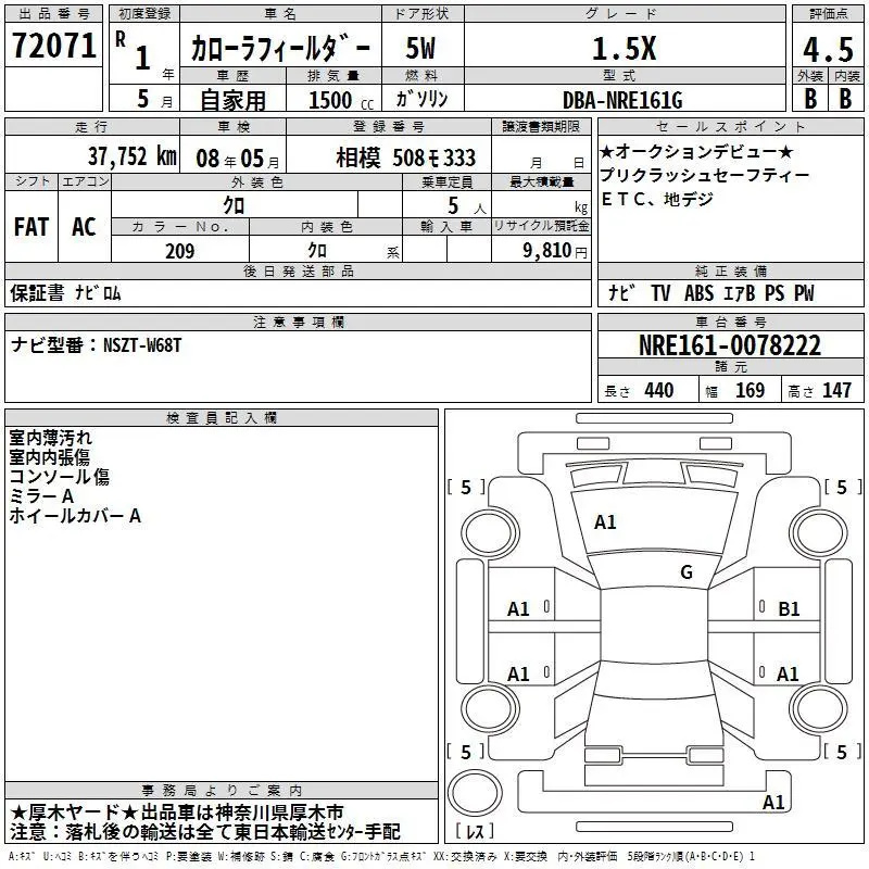 Аукционный лист