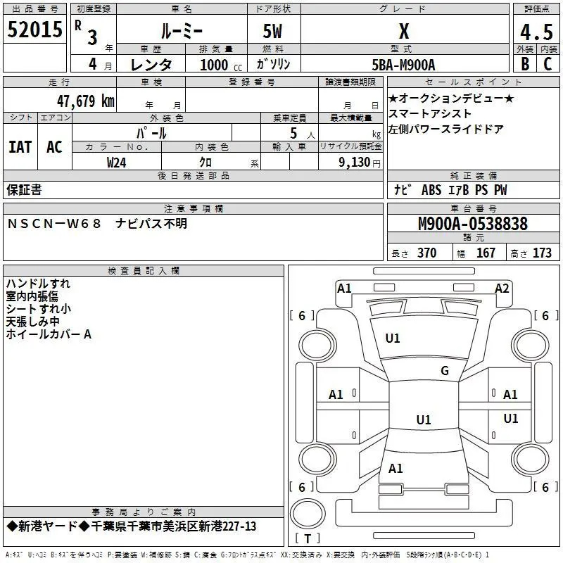 Аукционный лист