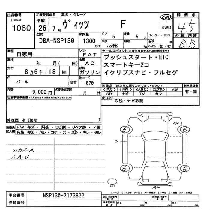 Аукционный лист
