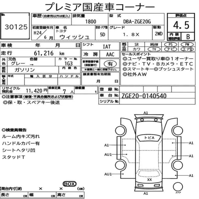 Аукционный лист