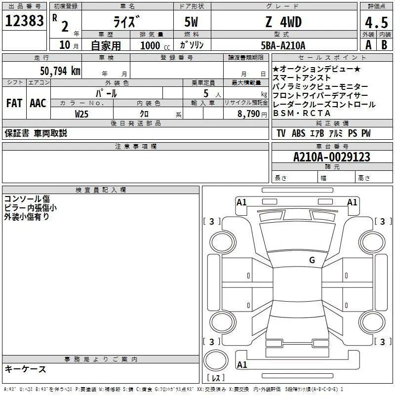 Аукционный лист