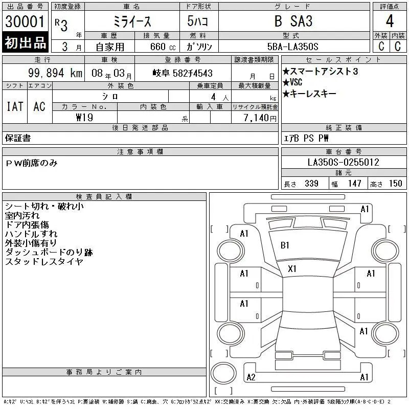 Аукционный лист