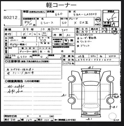 Аукционный лист