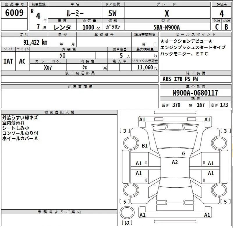 Аукционный лист