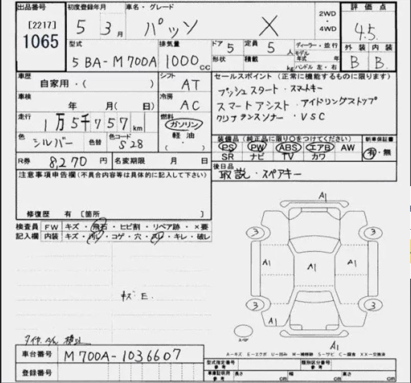 Аукционный лист