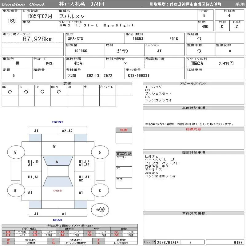 Аукционный лист
