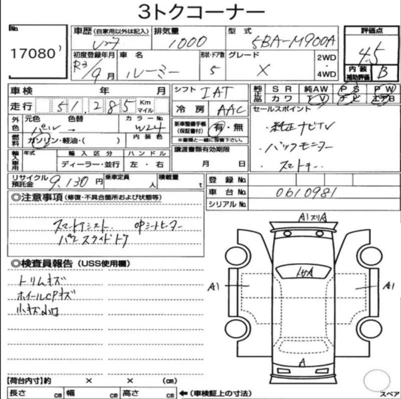 Аукционный лист