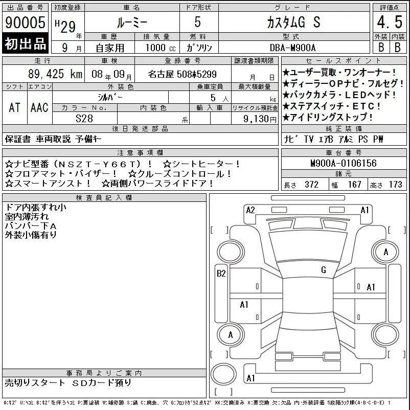 Аукционный лист