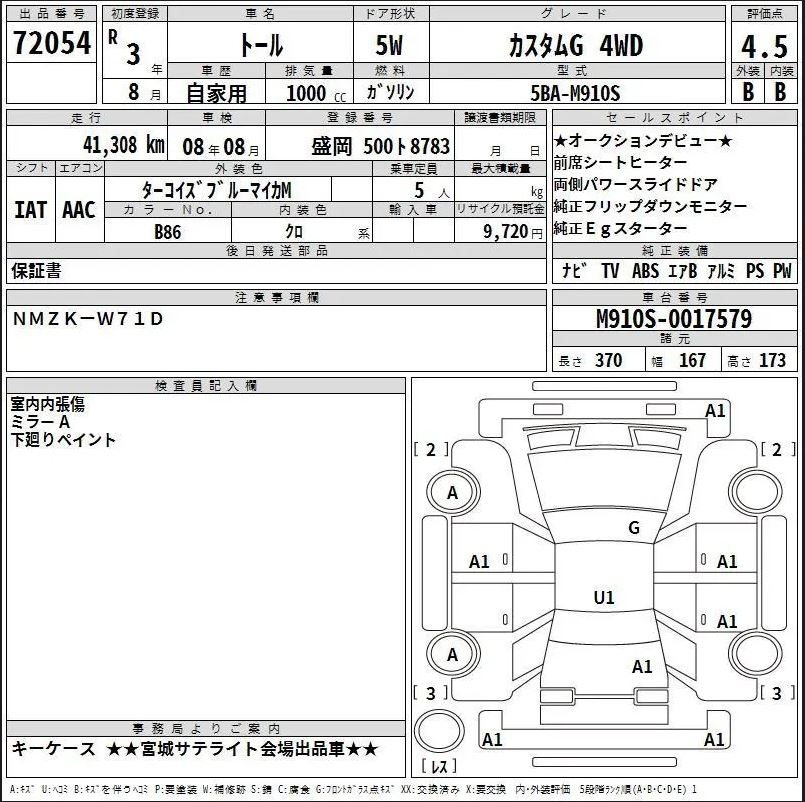 Аукционный лист