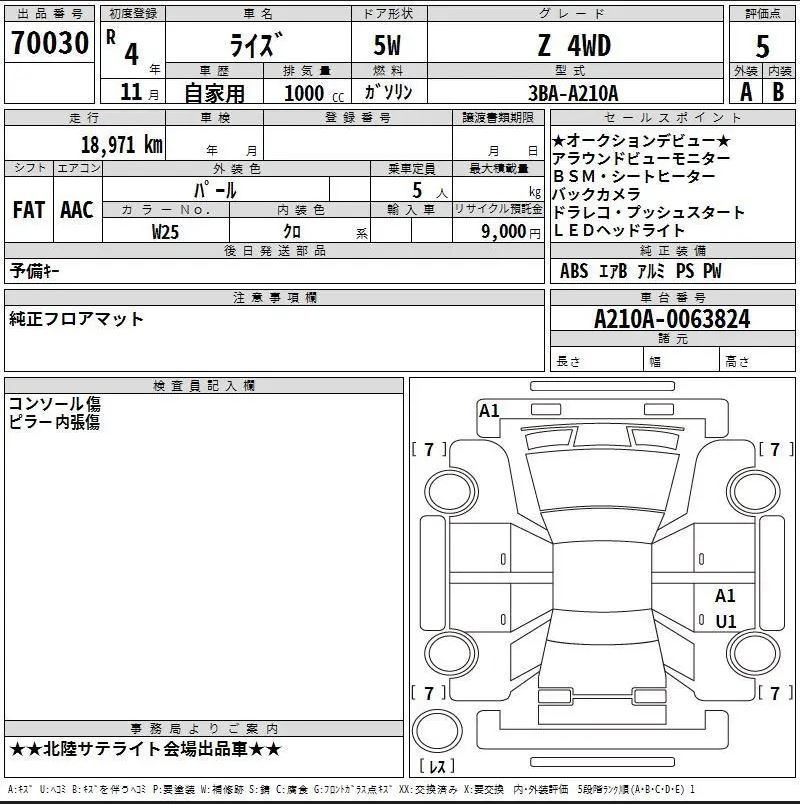 Аукционный лист